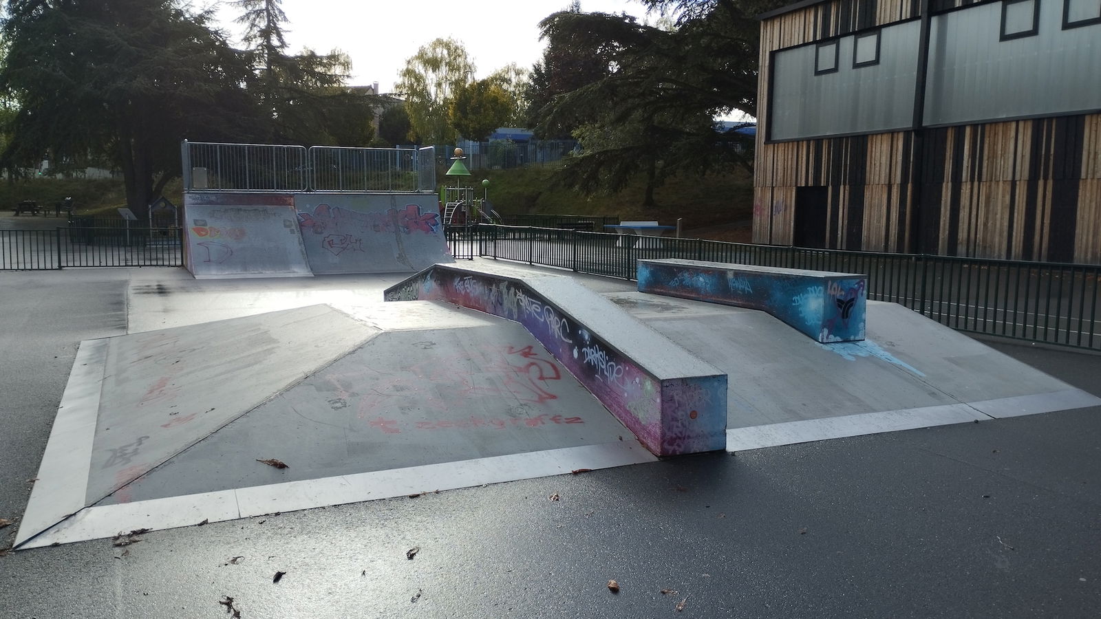Nanterre PVC skatepark